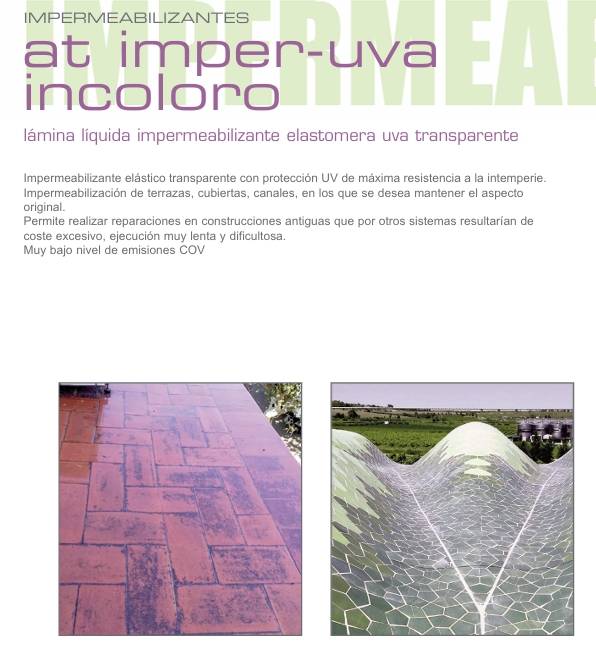 AT IMPER UVA INCOLORO 0% 15