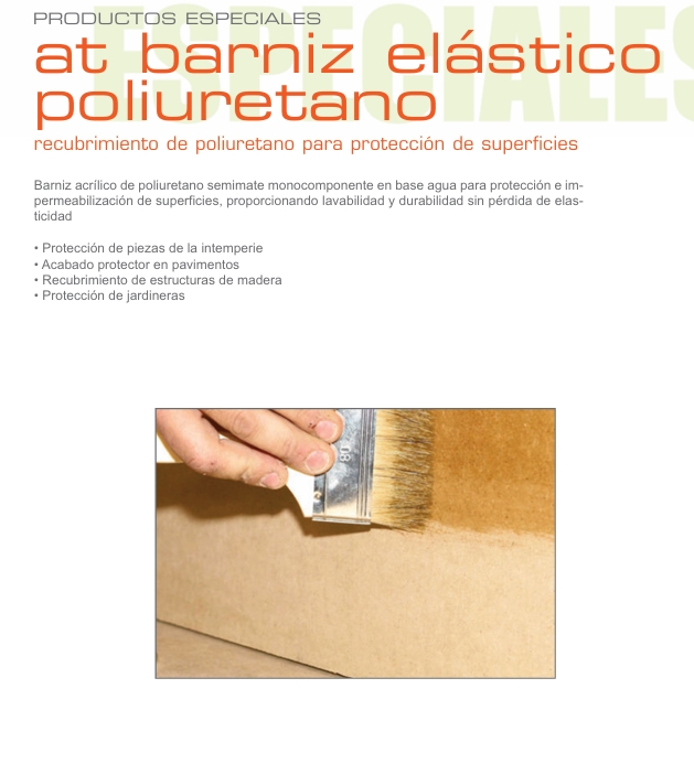 AT BARNIZ ELASTICO POLIURETANO