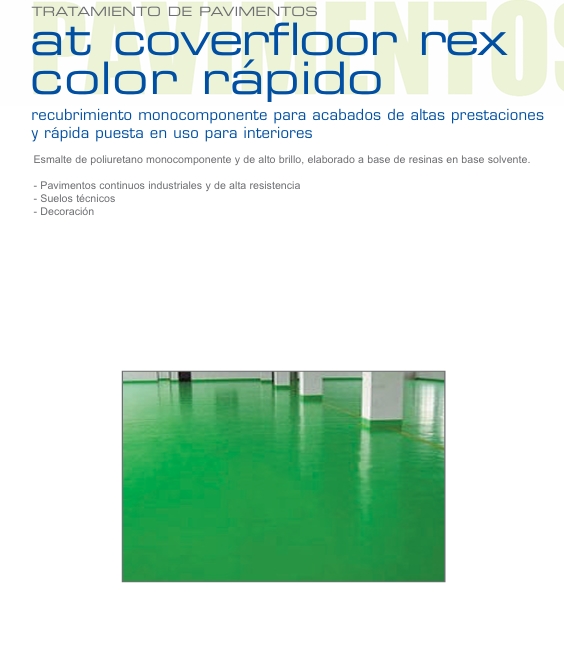 AT COVERFLOOR REX COLOR RAPIDO INC