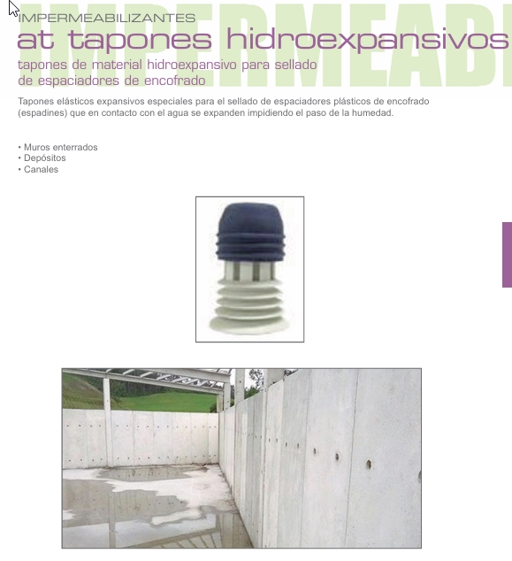 AT TAPON HIDROEXPANSIVO 22mm(75107)