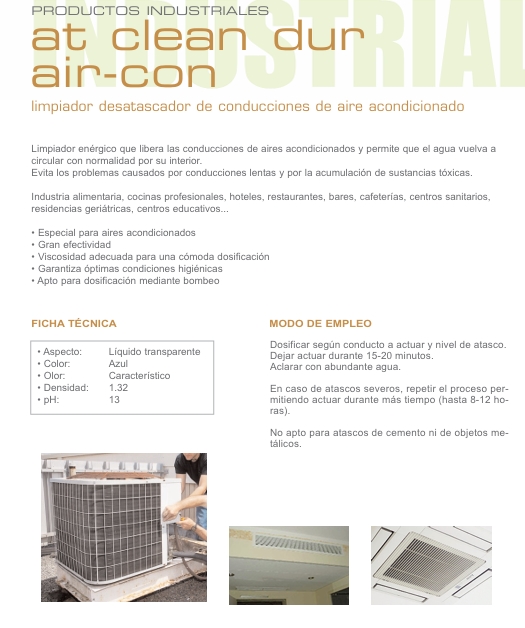 AT CLEAN DUR AIR CON 