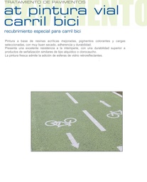 [7427E25] AT PINTURA VIAL CARRIL BICI(7427E25)